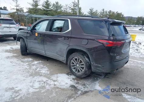 2022 Chevrolet Traverse Fwd Lt Cloth z USA, uszkodzony, nr VIN 1GNERGKW1NJ192950